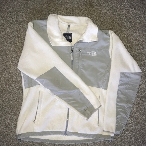 The North Face Jackets & Blazers - Women’s Large, White and Grey North Face Jacket